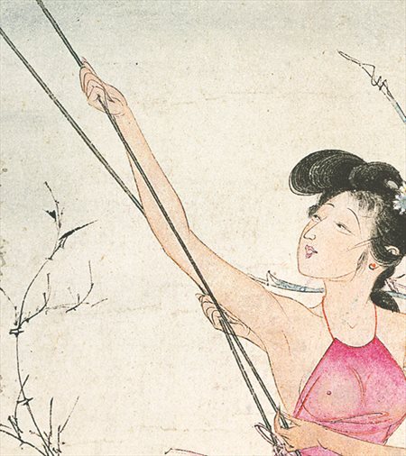 兴山-胡也佛的仕女画和最知名的金瓶梅秘戏图